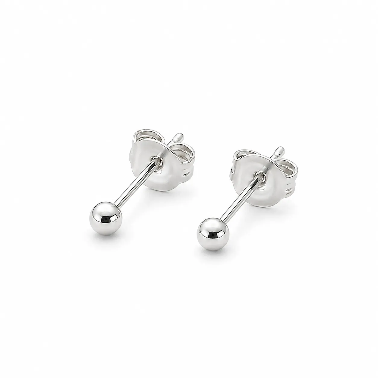 ARETE BALL PEGADO #1 PLATA 950