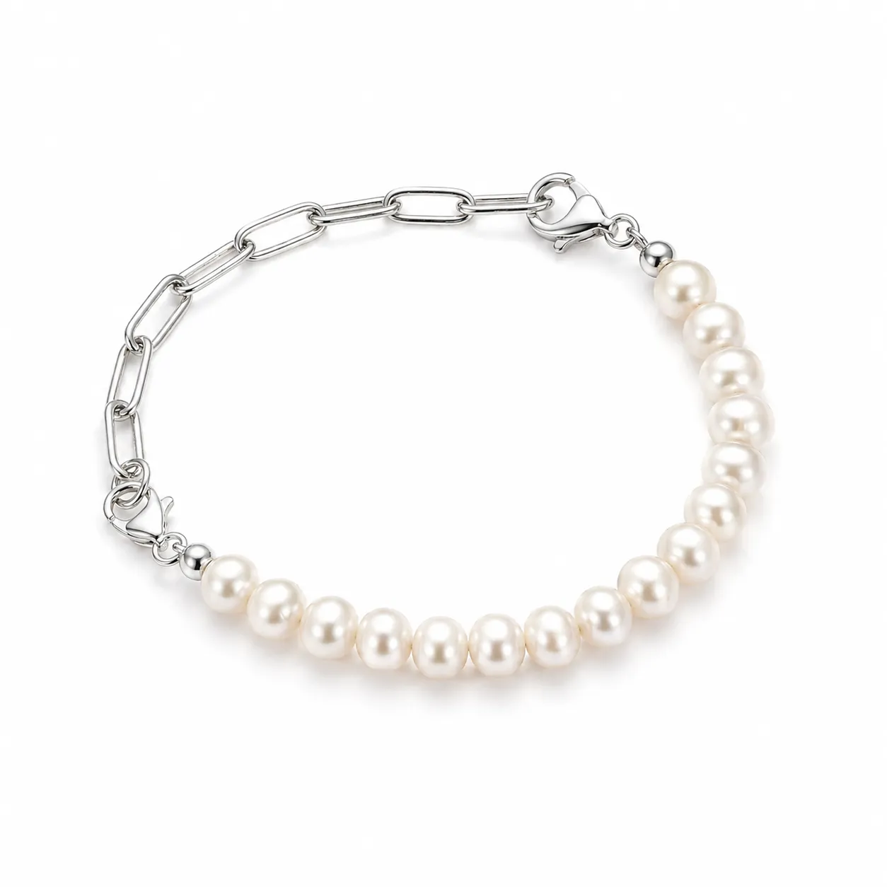 PULSERA LUZ PLATA 950